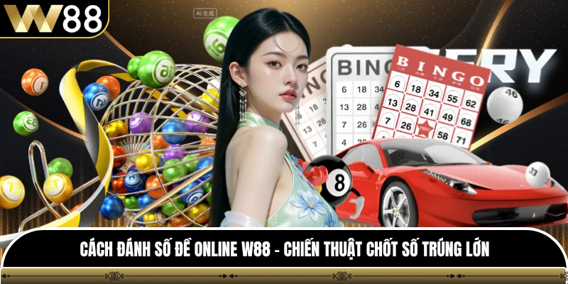 Cách Đánh Số Đề Online W88 - Chiến Thuật Chốt Số Trúng Lớn